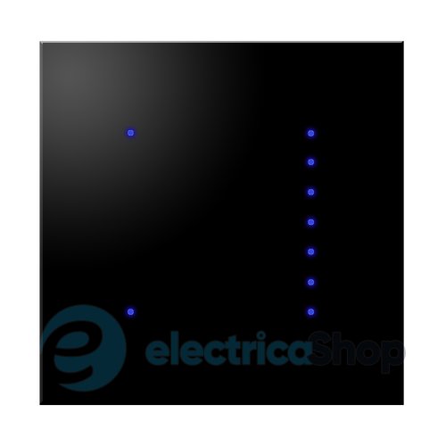 Светорегулятор Led-ленты сенсорный одноцветный Etren Q600W (черная сенсорная панель)