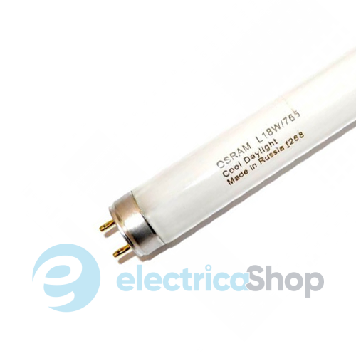 Лампа люминесцентная трубка &#8709; 26mm, мощность 18 Ватт, свет «холодный дневной» Osram L 18W/10-765 T8