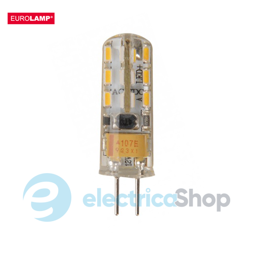 Светодиодная led-лампа «Eurolamp» G4 2 Ватта 3000K «теплый свет»