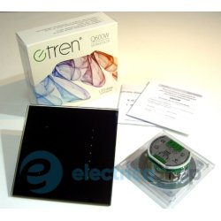 Светорегулятор Led-ленты сенсорный одноцветный Etren Q600W (черная сенсорная панель)