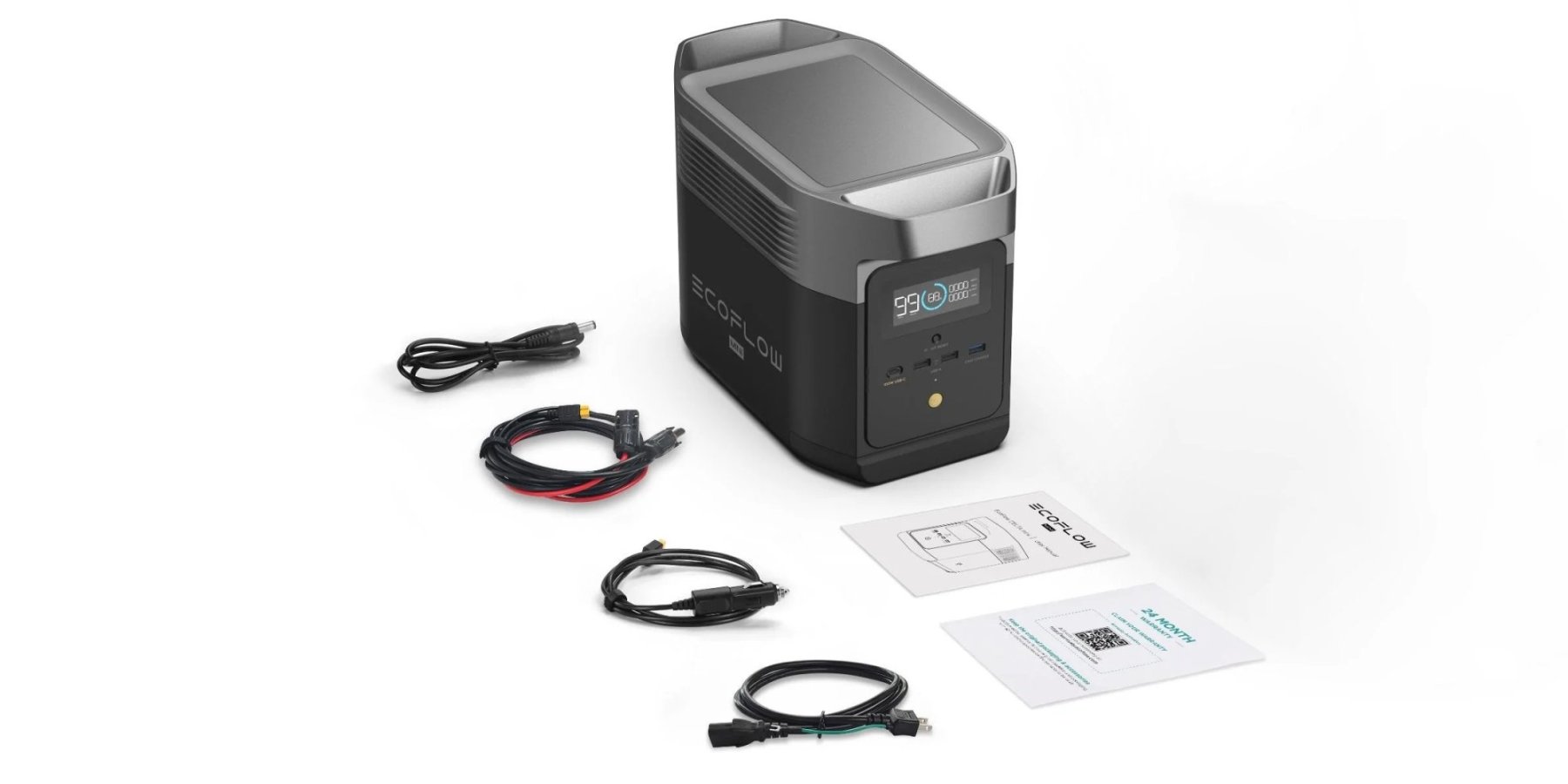 Комплектация зарядной станции EcoFlow DELTA mini