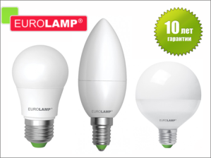 Виды лампочек Eurolamp