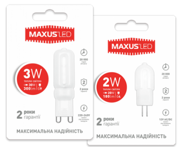Купить в Киеве новые светодиодные лампы Максус.