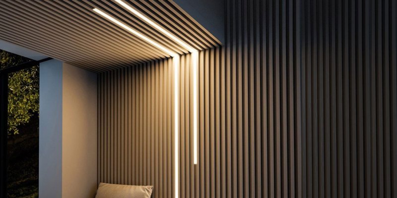 Фотография в интерьере Лента cветодиодная 192 Led/m 4000K 24V, 18Вт, IP20 CRI90 RISHANG 2835-192-IP20-NW-10-24 RD00K2TC-A (9435) 3 метра, нейтральный белый свет