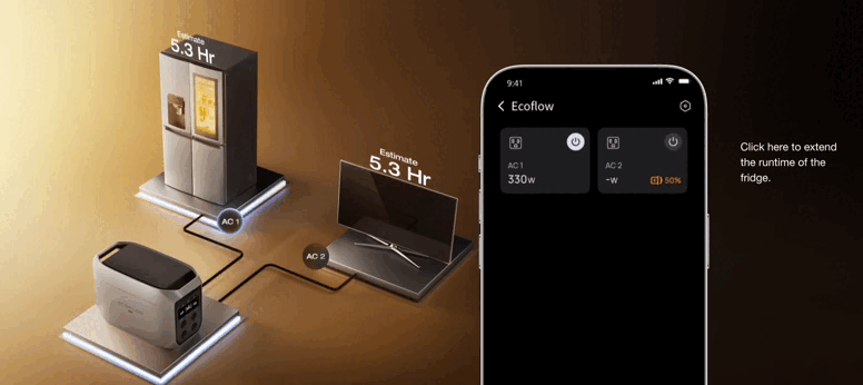 Зарядна станція EcoFlow DELTA 3 Max Plus робота через додаток