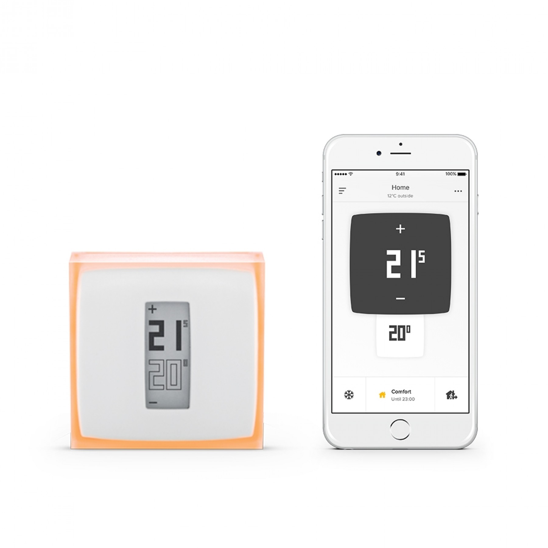 Умный термостат c управлением через смартфон Netatmo Legrand