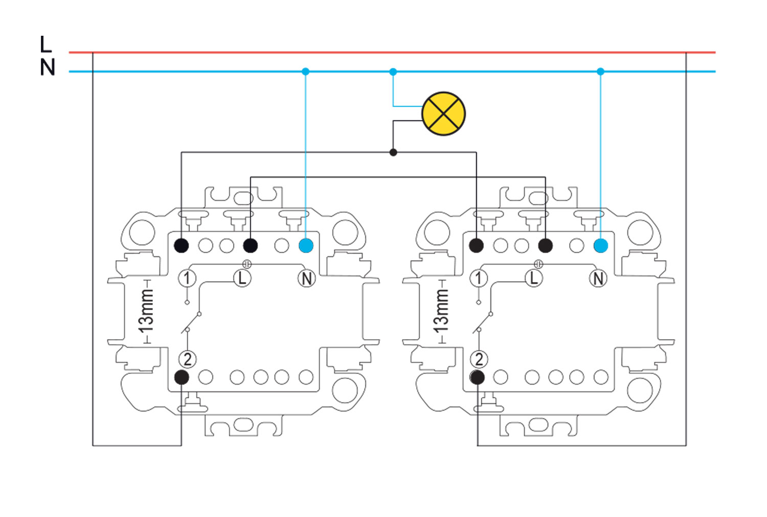 Схема подключения SDD113106L