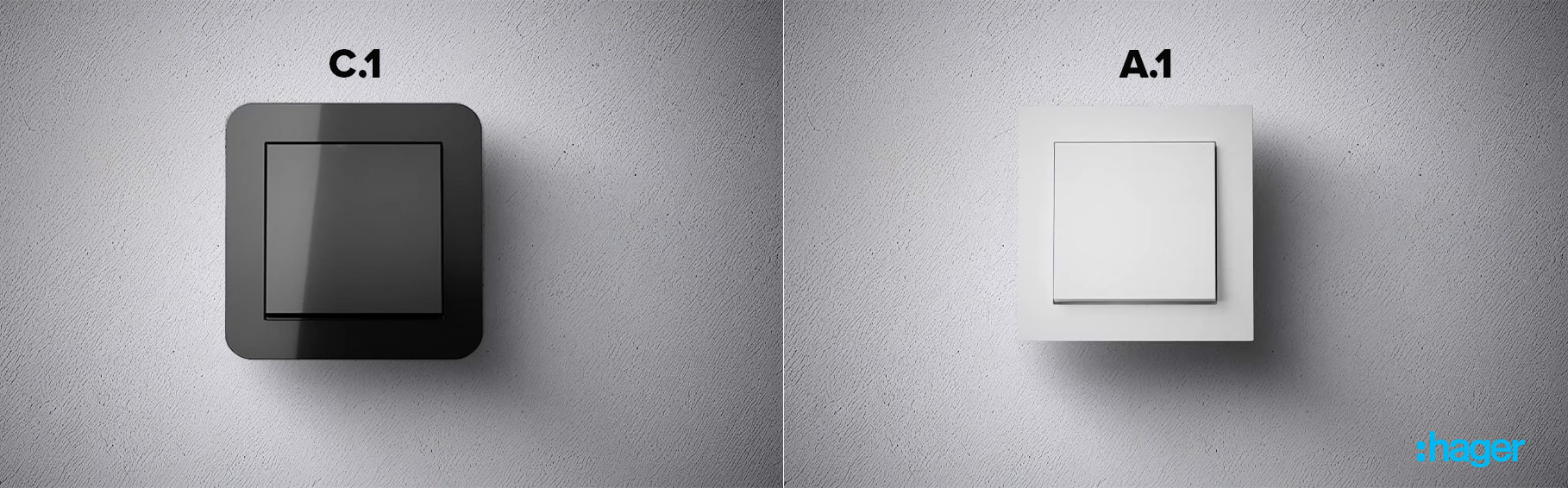 Новинка від Hager : A.1 A.8 C.1 C.8