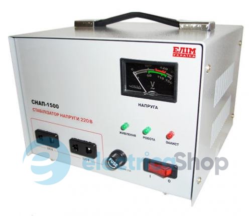 Стабилизатор напряжения однофазный ЕЛІМ СНАП-1500 СНАП-1.5KVA (DELIXI TND-1500)