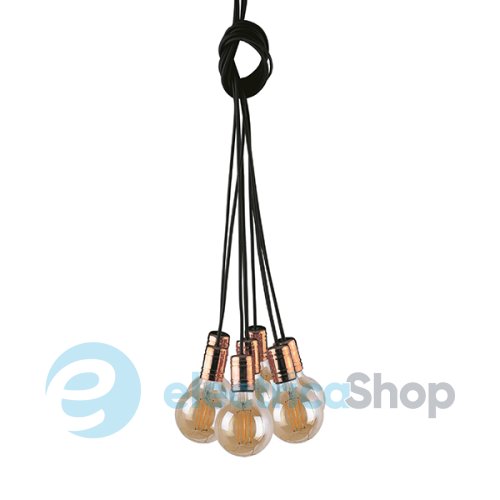 Подвесной светильник Nowodvorski CABLE BLACK/COPPER 9746