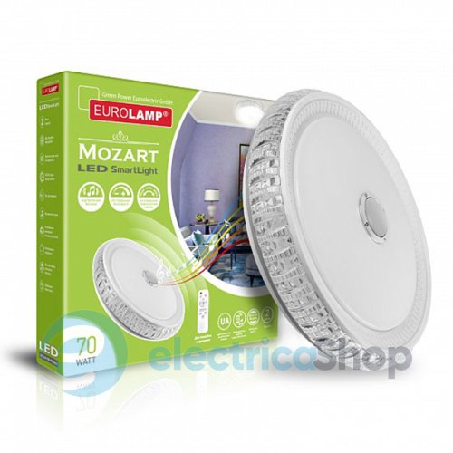 Светодиодный светильник Eurolamp SMART LIGHT Mozart музыкальный 70W 3000-6500K (LED-SLM-70W-N15(deco)