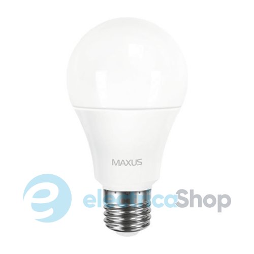 Лампа світлодіодна MAXUS A60 10W 3000К 220V E27 (1-LED-561-01)
