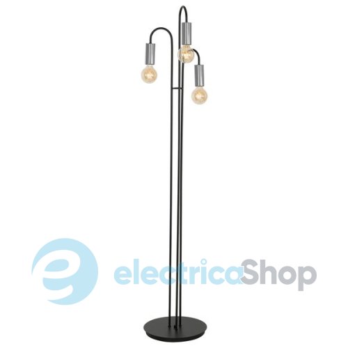 Торшер LUMINEX 0603 Loppe black/chrome