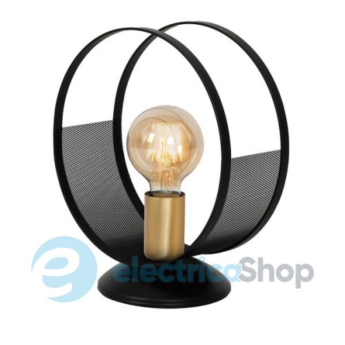 Настільна лампа LUMINEX Siner 0699 black/gold