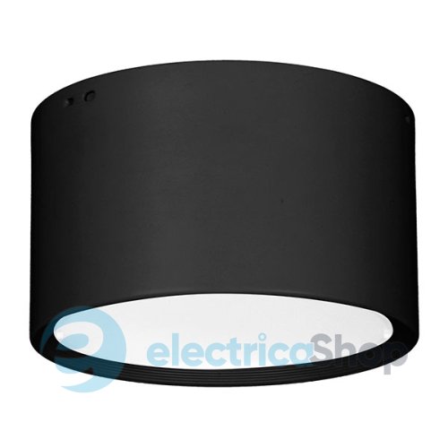 Точечный светильник LUMINEX Downlight led black 0895