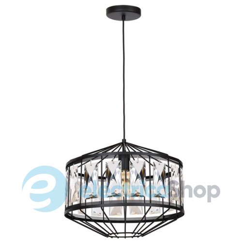 Люстра LUMINEX Elegance black 0934
