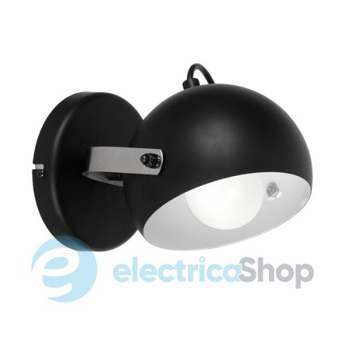 Бра LUMINEX Ovo 0964 black/chrome