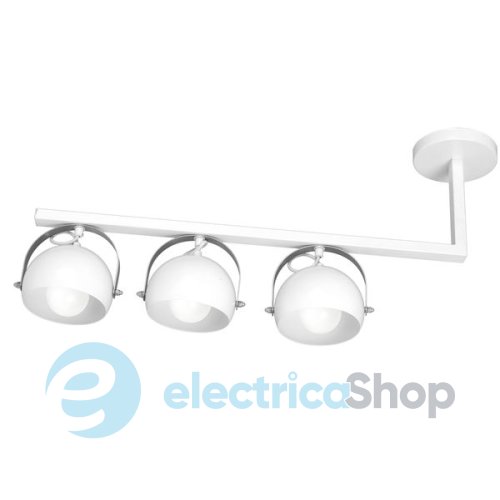 Люстра LUMINEX Ovo 0970 white/chrome
