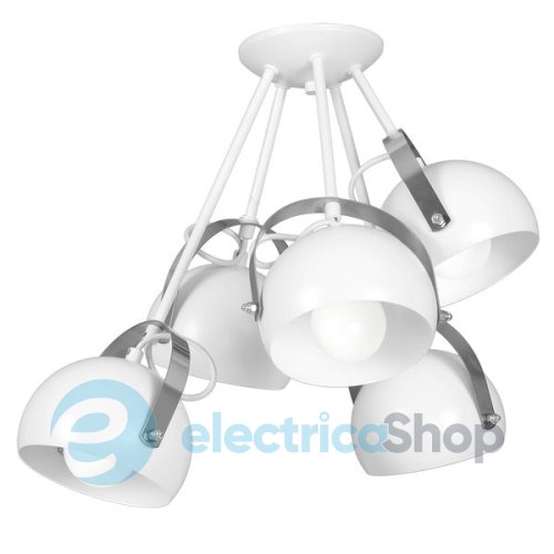 Люстра LUMINEX 0972 Ovo white/chrome