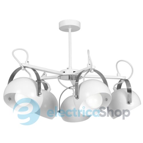 Люстра LUMINEX 0973 Ovo white/chrome