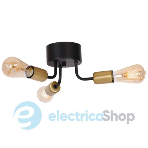 Люстра LUMINEX Brenda 1061 black/gold