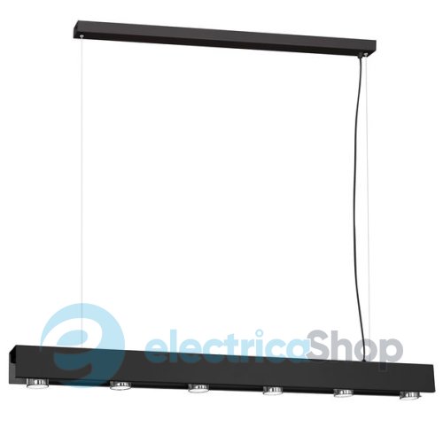 Люстра LUMINEX Line black 1150