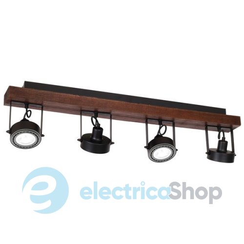 Светильник LUMINEX Viva black wood 1230