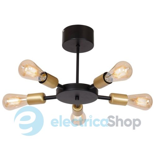 Люстра LUMINEX Filo 1311 black/gold