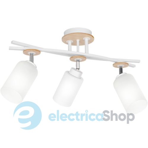 Люстра LUMINEX Tokio 1518 white/wood