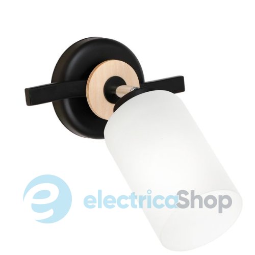Бра LUMINEX Tokio black/wood 1520