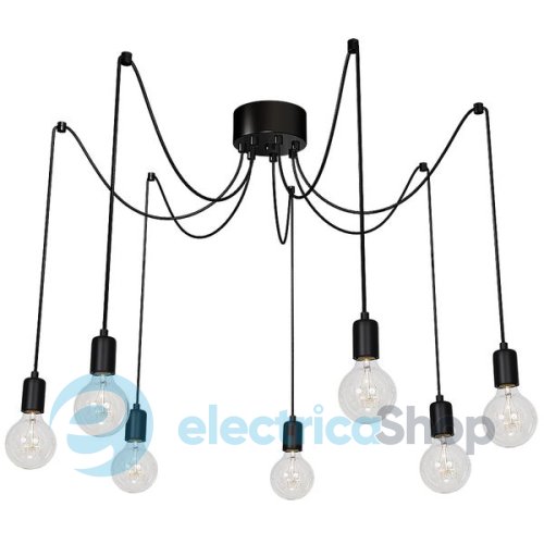 Люстра LUMINEX Spindel black 3951