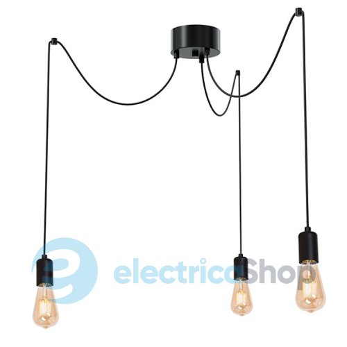 Люстра LUMINEX Spindel black 3953