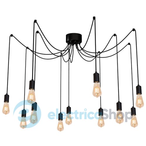Люстра LUMINEX Spindel 4015 black