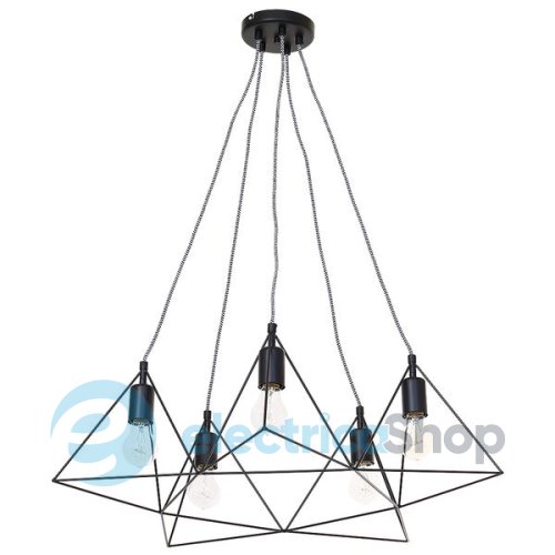 Люстра LUMINEX Trekant 5833 black