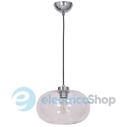 Люстра LUMINEX Elipse chrome/transparent 7068