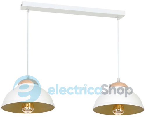 Люстра LUMINEX Arne 7118 white/gold