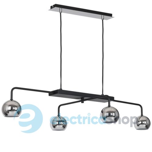 Люстра LUMINEX Amigo 7162 black/chrome