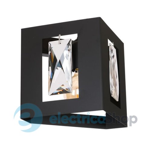 Бра LUMINEX Kristall 7179 black