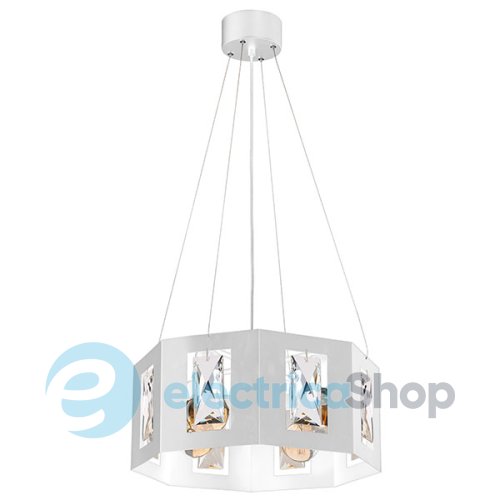 Люстра LUMINEX Kristall 7186 white