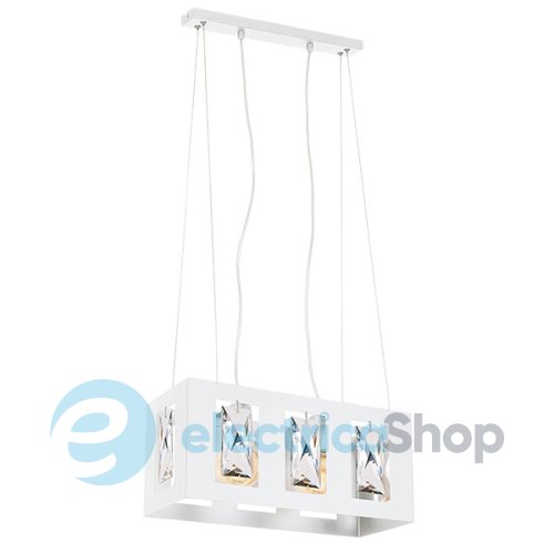 Люстра LUMINEX Kristall white 7189