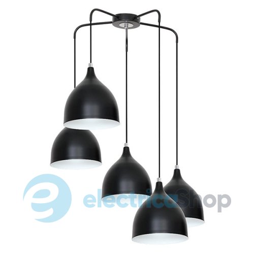Люстра LUMINEX Noak 7268 black/white