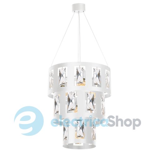 Люстра LUMINEX Kristall white 7926