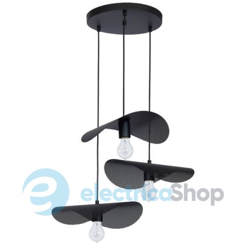 Люстра LUMINEX Struna black 8044