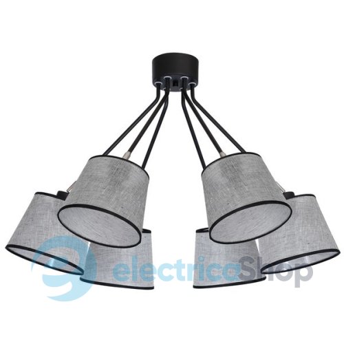 Люстра LUMINEX Asta 8269 black matt