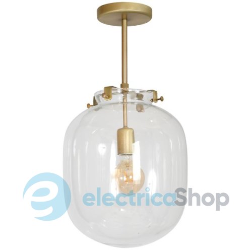 Люстра LUMINEX Baco 8353 brass/transparent