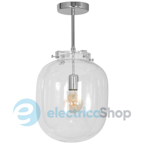 Люстра LUMINEX Baco chrome/transparent 8355