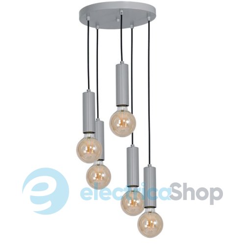 Люстра LUMINEX Tubes 8499 gray
