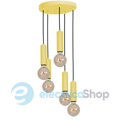 Люстра LUMINEX Tubes 8509 yellow