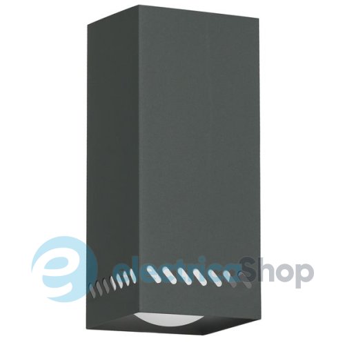 Точечный светильник LUMINEX Insert Square gray 8614