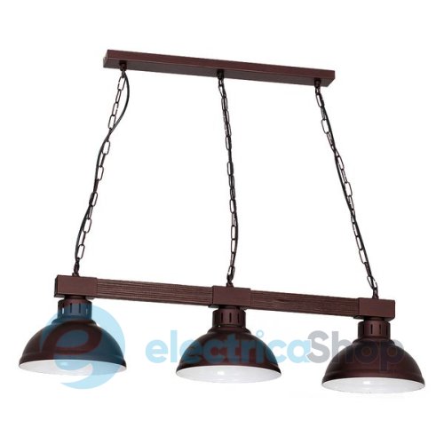 Люстра LUMINEX Hakon 9054 dark wood